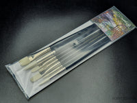 Rosemary & Co Set 125 Ivory Oils and Acrylics 7pcs Brushes Set - Hobby Heaven