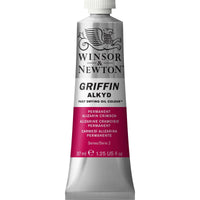 Winsor & Newton Griffin Alkyd Permament Alizarin Crimson Colour 37ml Tube - Hobby Heaven