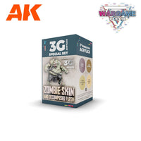 AK Interactive 3g Paints Set Zombie Skin AK1076 - Hobby Heaven