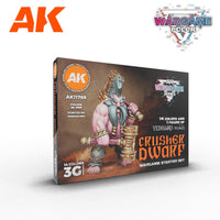 AK Interactive Crusher Dwarf Wargame Starter Paints Set AK11769 - Hobby Heaven