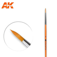 Ak Interactive Synthetic Brushes Full Range - Hobby Heaven