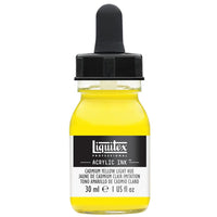 Liquitex Cadmium Yellow Light Hue Acrylic Ink 30ml - Hobby Heaven