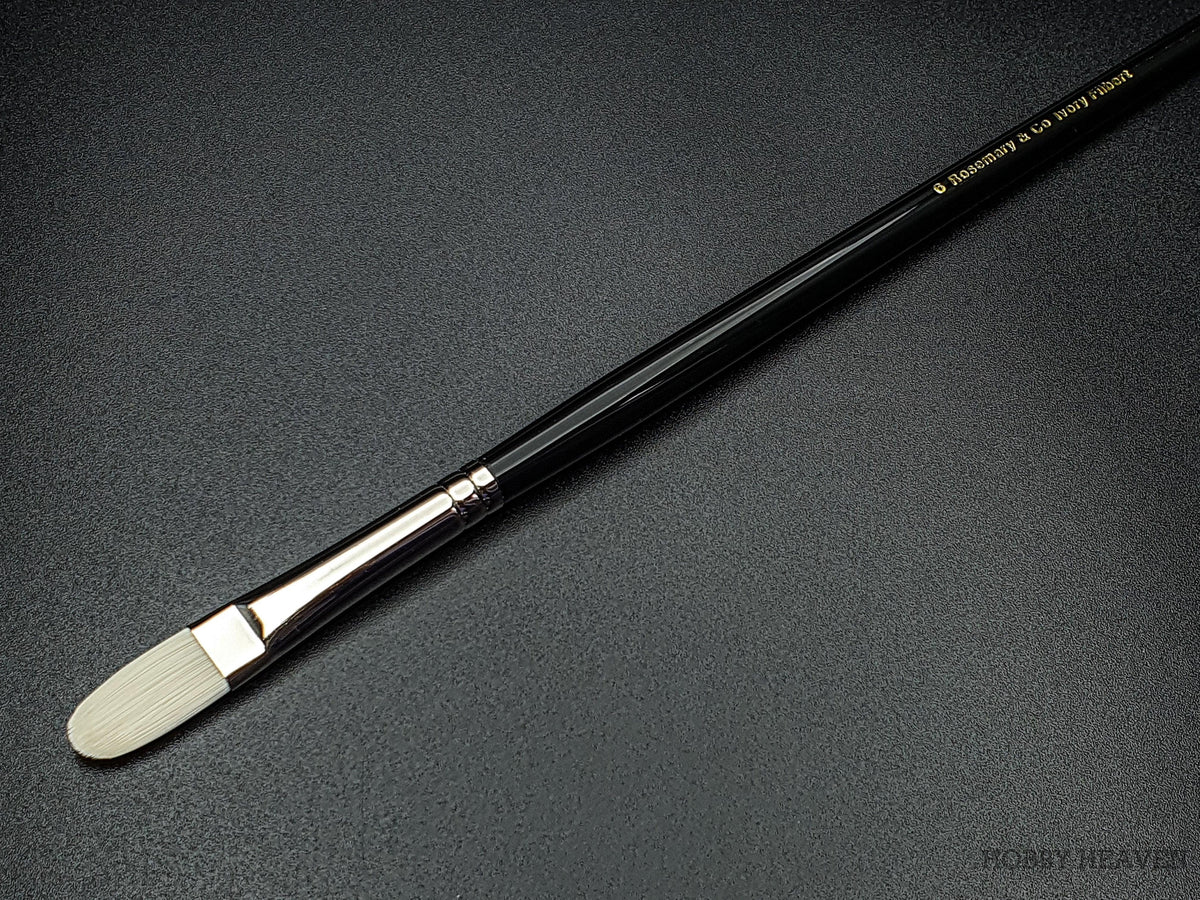 Rosemary & Co Ivory Filberts Brushes Range Hobby Heaven