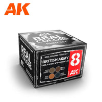Ak Interactive Real Colors BRITISH ARMY EARLY & MID WWII VEHICLES SET RCS008 - Hobby Heaven