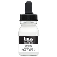 Liquitex Titanium White Acrylic Ink 30ml - Hobby Heaven