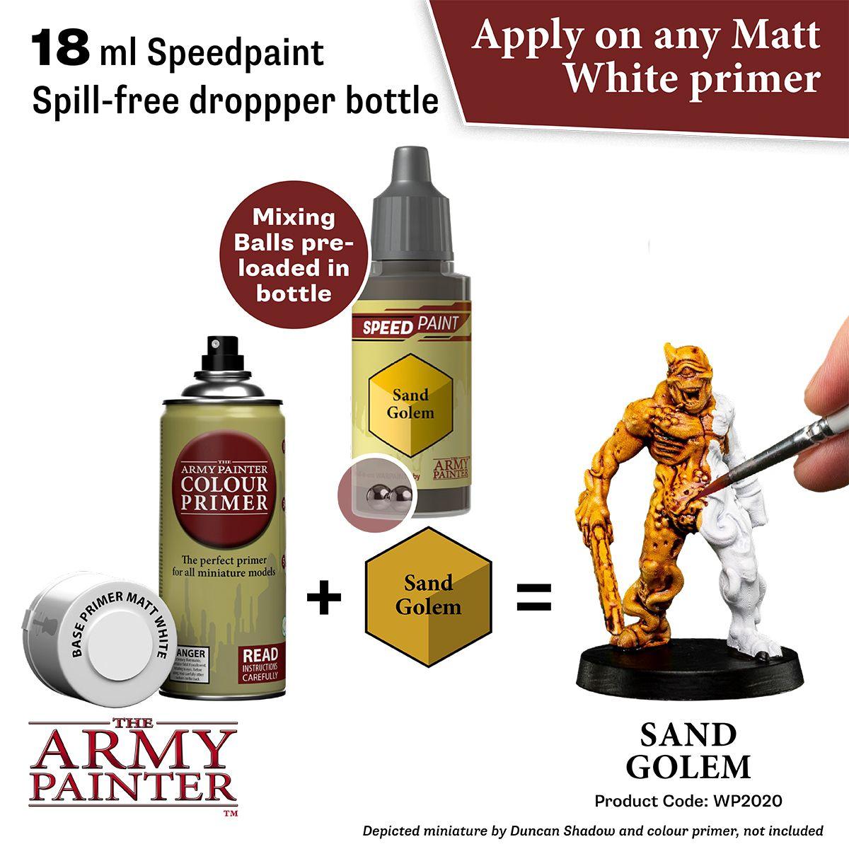 SP Sand Golem Speedpaint Army Painter WP2020