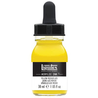 Liquitex Yellow Mediums Azo Acrylic Ink 30ml - Hobby Heaven