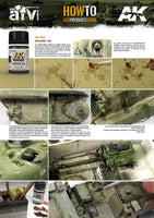 AK Interactive AK084 Fresh Engine Oil applied to vehicle engine for weathering effects