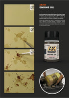 AK Interactive AK084 Fresh Engine Oil – Apply with brush for realistic oil stains
