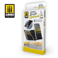 AMMO by MIG Brush Arsenal Set MIG8580 - Hobby Heaven