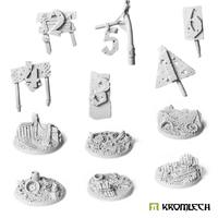 Kromlech Junk City Objective Markers (6) KRRB046 - Hobby Heaven