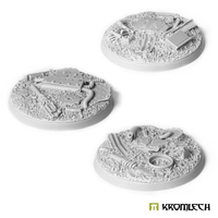 Kromlech Junk City round 50mm (3) KRRB041 - Hobby Heaven