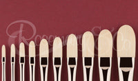 Rosemary & Co Pure Ultimate Bristle Filbert Series - Hobby Heaven