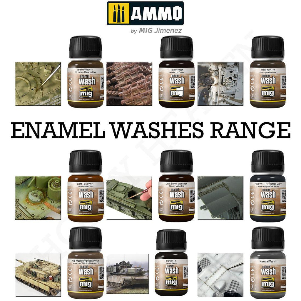 AMMO By MIG Weathering Products Range