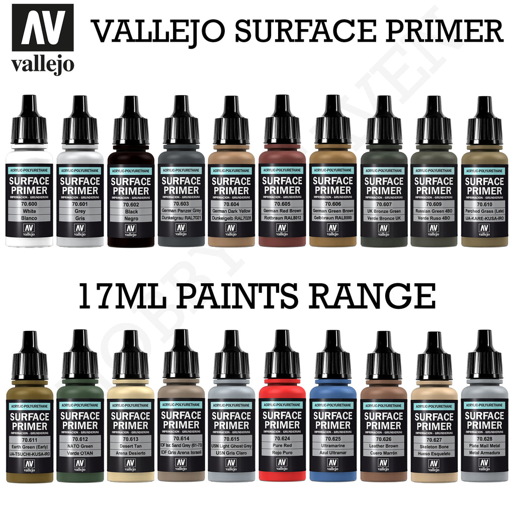 Vallejo Surface Primer Review 