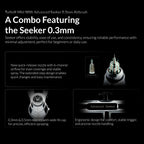 Gaahleri TurboX Mini Compressor Kit with Seeker 0.3mm Airbrush (47613) – UK Plug