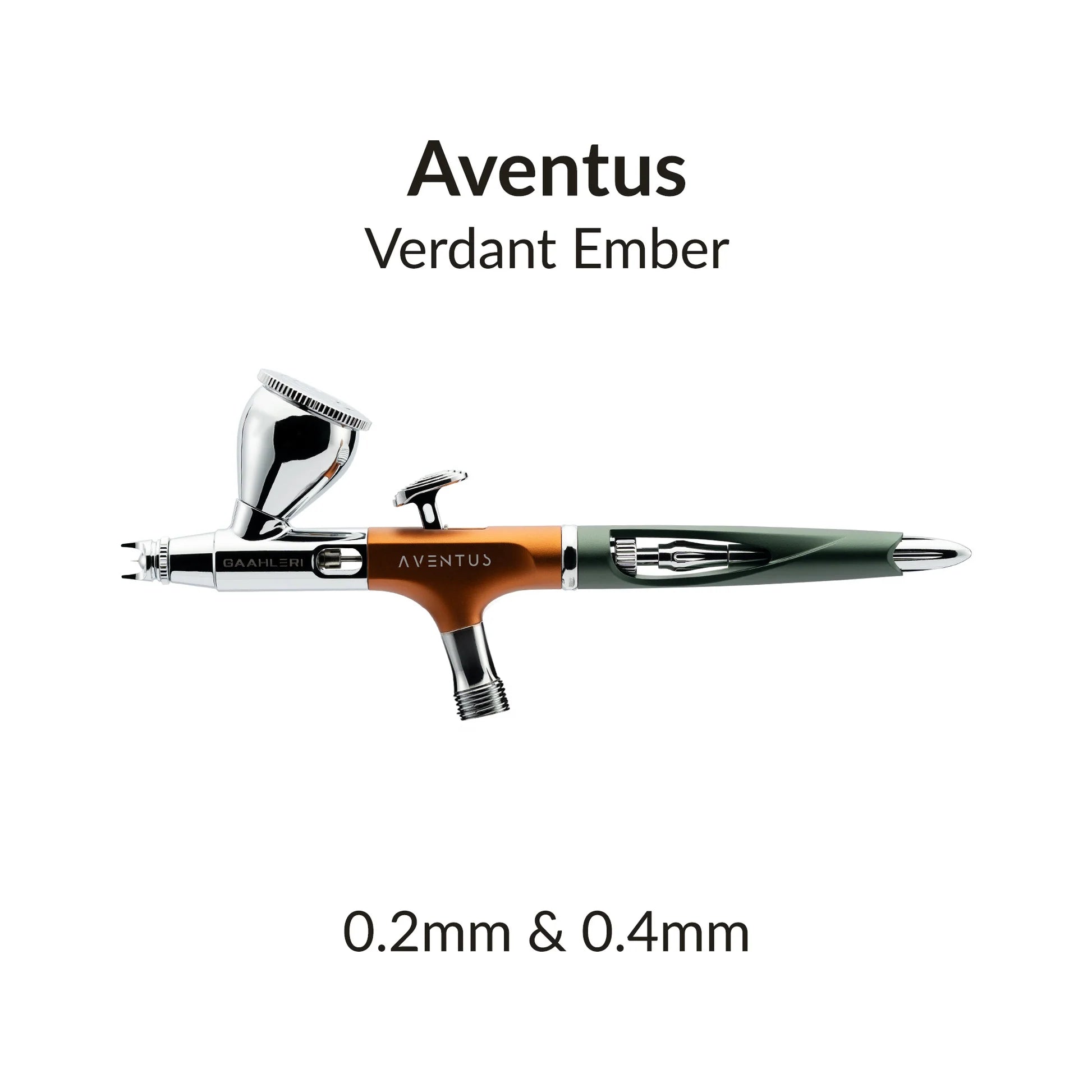 Gaahleri Aventus Verdant Ember Airbrush 0.2/0.4mm Dual Action Gravity Feed