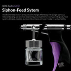 Gaahleri Swallowtail SD Side Feed Airbrush 0.28 / 0.5mm
