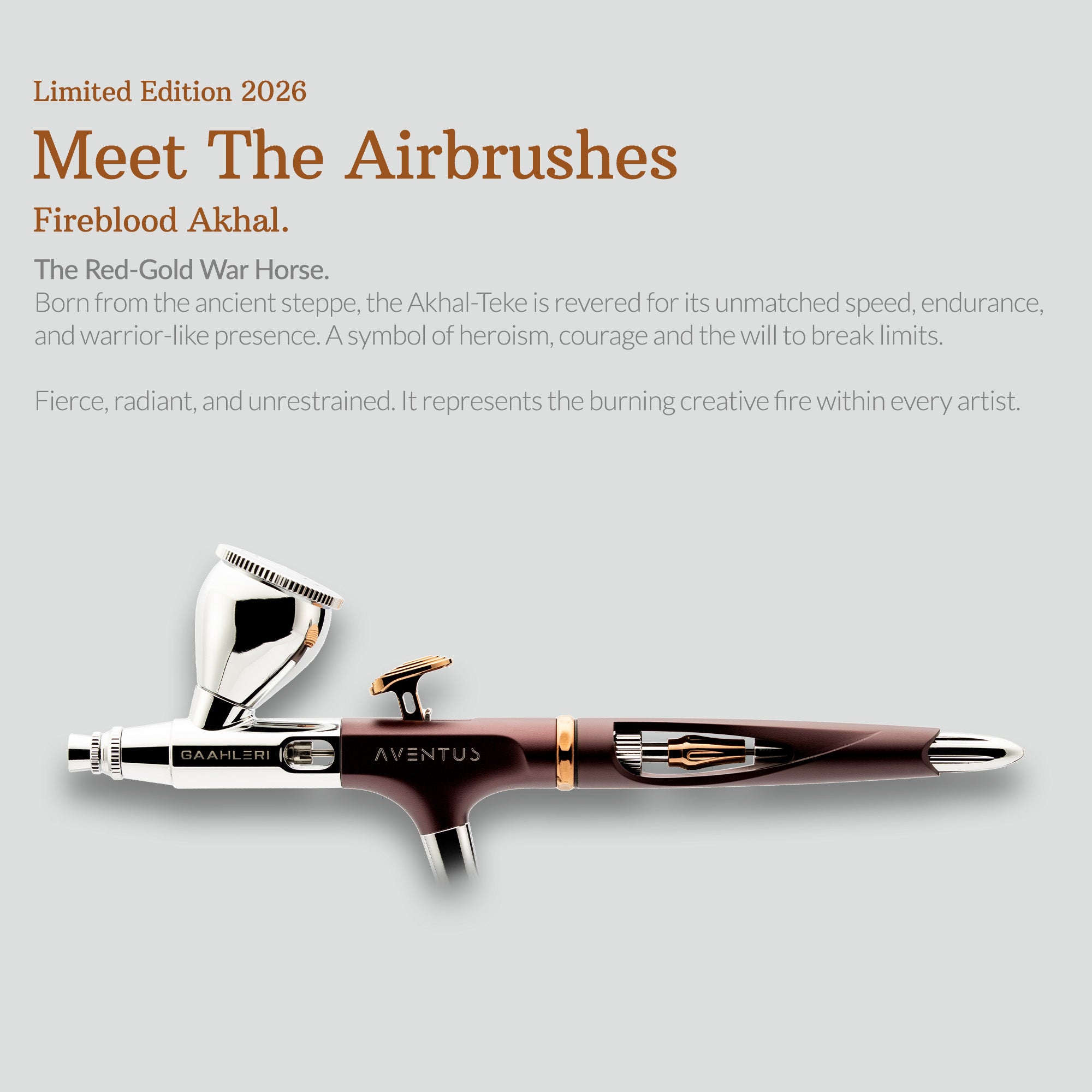 Gaahleri The Stallions 2026 — Limited Edition Aventus Airbrush Set 47743