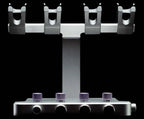 Gaahleri AirHub Pro (45718) – 4-Port Airbrush Stand with Independent Pressure Control