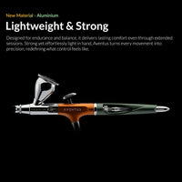 Gaahleri Aventus Verdant Ember Airbrush 0.2/0.4mm Dual Action Gravity Feed
