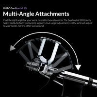 Gaahleri Swallowtail SD Side Feed Airbrush 0.28 / 0.5mm
