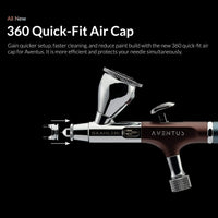 Gaahleri Aventus Crimson Crown — Dual-Action Airbrush 0.2mm & 0.4mm 45770

