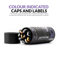 Gaahleri Metallic Paint Marker Set – 10 Colours
