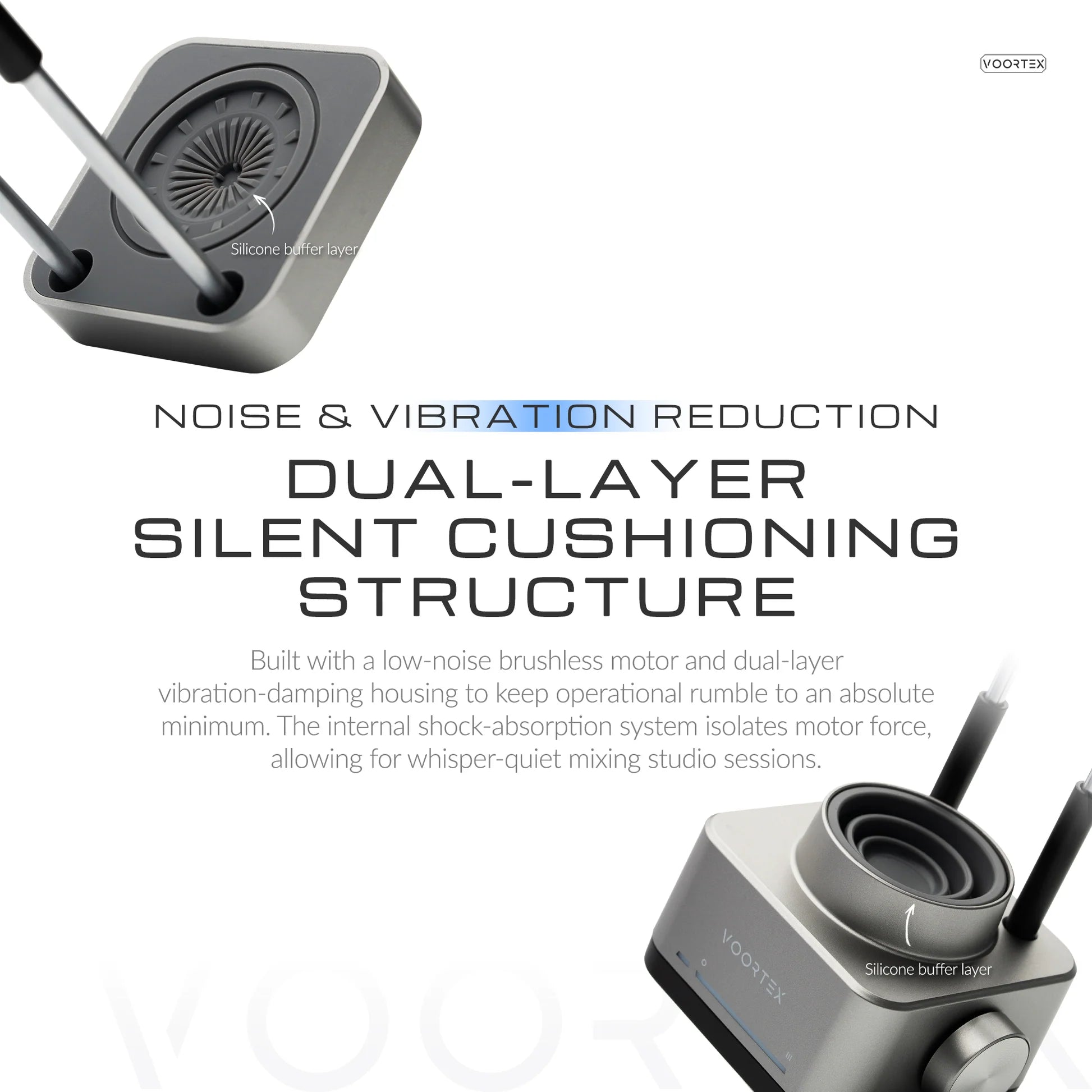 Gaahleri Voortex Airbrush Paint Mixer (43448) – 3500 RPM Vortex Shaker, UK Plug
