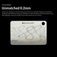 Gaahleri Aventus Verdant Ember Airbrush 0.2/0.4mm Dual Action Gravity Feed
