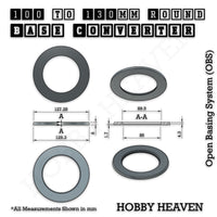 Round Bases Size Converters Round to Round 3d Print Full Range
