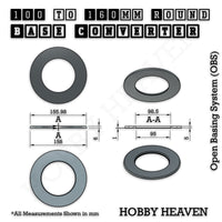 Round Bases Size Converters Round to Round 3d Print Full Range
