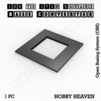 Square to Square Bases Size Converters 3d Print Full Range