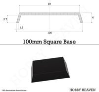 100mm Square Plain Plastic Bases - Hobby HeavenBAS/SQ/100/1BAS/SQ/100/1
