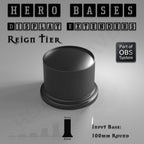 Hero Bases Display Extenders | Round and Ovals | Convert Gaming Bases to Display Bases & Plinths