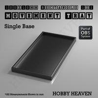 Rectangle Movement Trays | Cavalry & Monsters | 50×25-100×60mm | OBS System