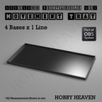 Rectangle Movement Trays | Cavalry & Monsters | 50×25-100×60mm | OBS System