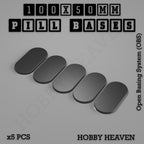Pill Bases Range - 3d Print Full Range Tabletop Games