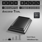 Hero Bases Display Extenders | Squares and Rectangles | Convert Gaming Bases to Display Bases & Plinths