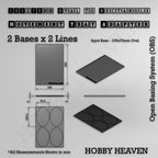 Oval to Rectangle Movement Tray Adapters