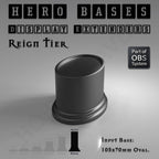 Hero Bases Display Extenders | Round and Ovals | Convert Gaming Bases to Display Bases & Plinths