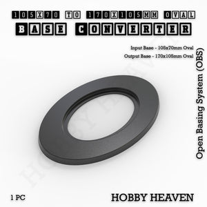 Oval To Oval Bases Size Converters 3d Print Full Range