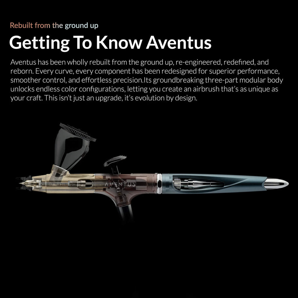 Gaahleri Aventus Crimson Crown — Dual-Action Airbrush 0.2mm & 0.4mm 45770