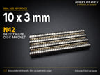 10mm x 3mm N42 Neodymium Disc Magnets