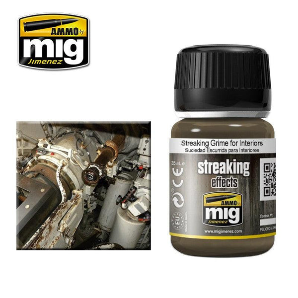 AMMO By MIG Streaking Grime For Interiors MIG1200 - Hobby Heaven