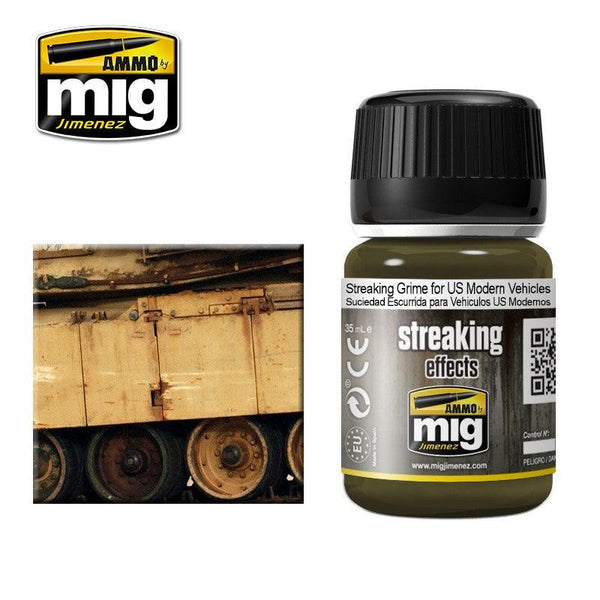 AMMO By MIG Streaking Grime for US Modern Vehicles MIG1207 - Hobby Heaven