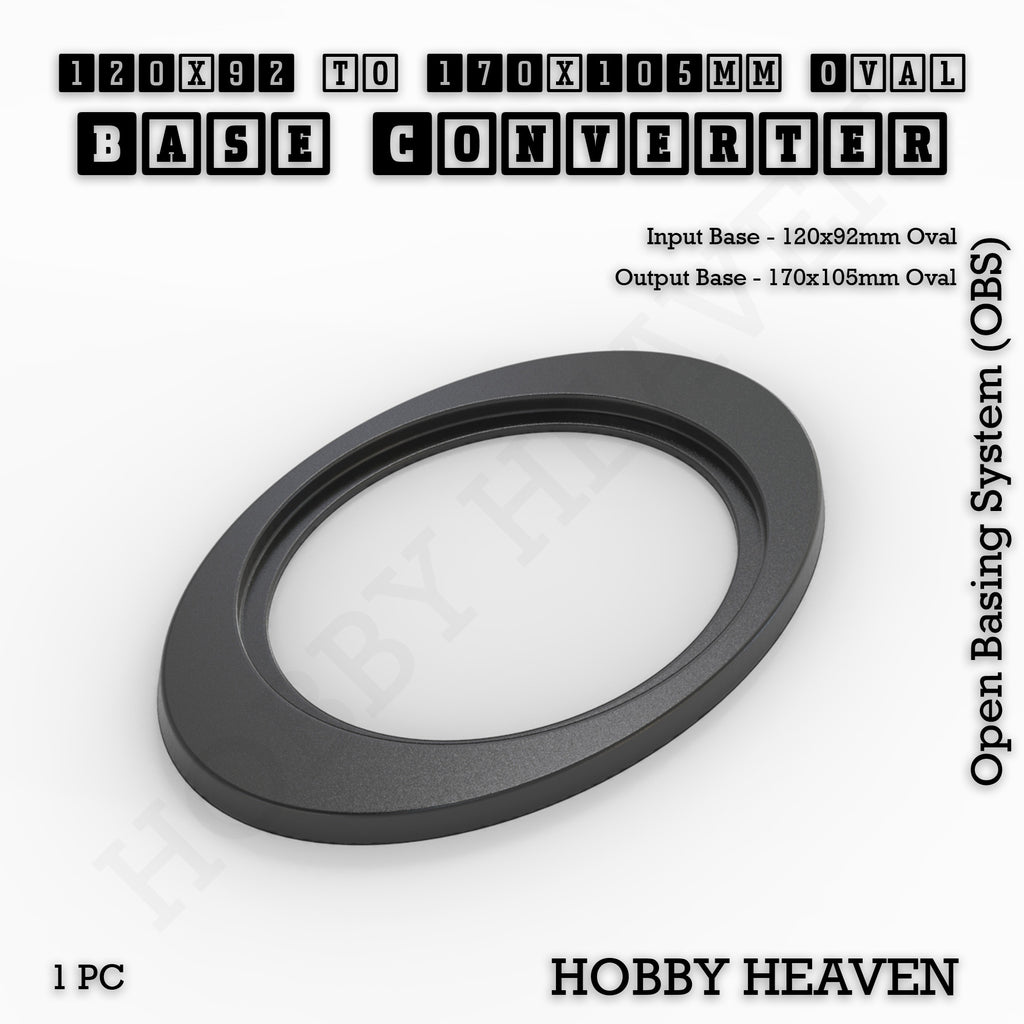 Oval To Oval Bases Size Converters 3d Print Full Range