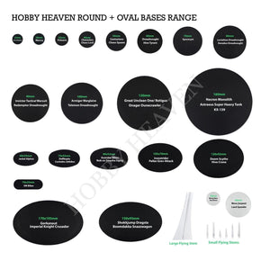 120x92mm Oval Plain Plastic Base - Hobby HeavenBAS/OVA/120x92/1BAS/OVA/120x92/1