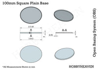 120x92mm Oval Plain Plastic Base - Hobby HeavenBAS/OVA/120x92/1BAS/OVA/120x92/1
