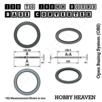 Round Bases Size Converters Round to Round 3d Print Full Range
